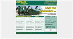 Desktop Screenshot of hartmann-entsorgung.de